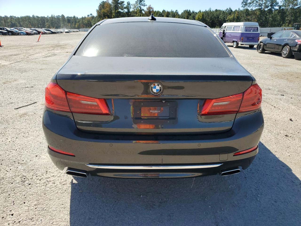 2019 BMW 5er VIN WBAJE5C55KWW06675 Copart auction photo, front end damage thumbnail 6