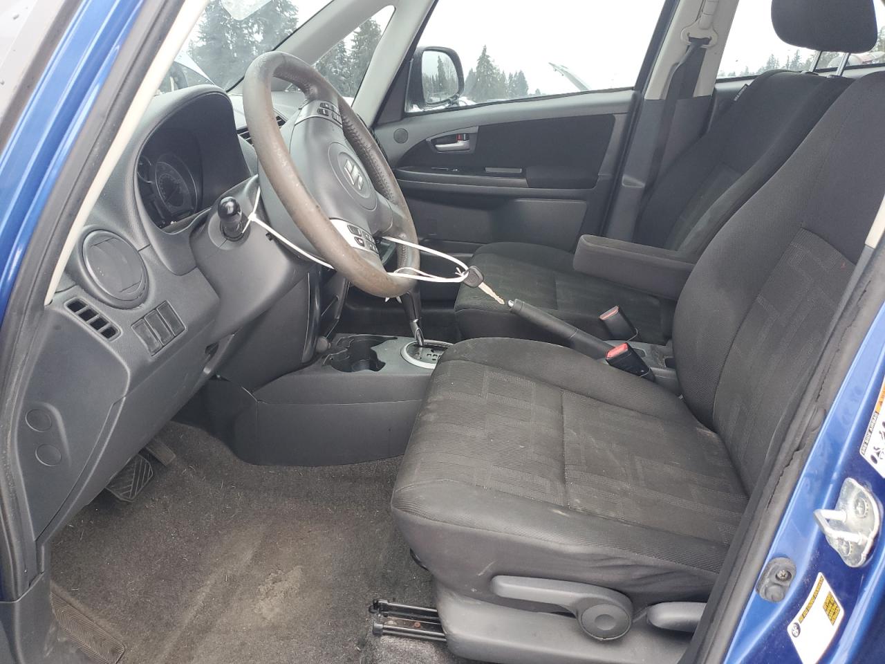 2012 Suzuki SX4 VIN JS2YC5A30C6305375 Copart auction photo, front end / side damage thumbnail 7
