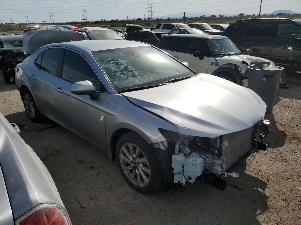 2023 Toyota Camry VIN 4T1C11AK6PU798910 Copart auction photo, front end / rear end damage thumbnail 4
