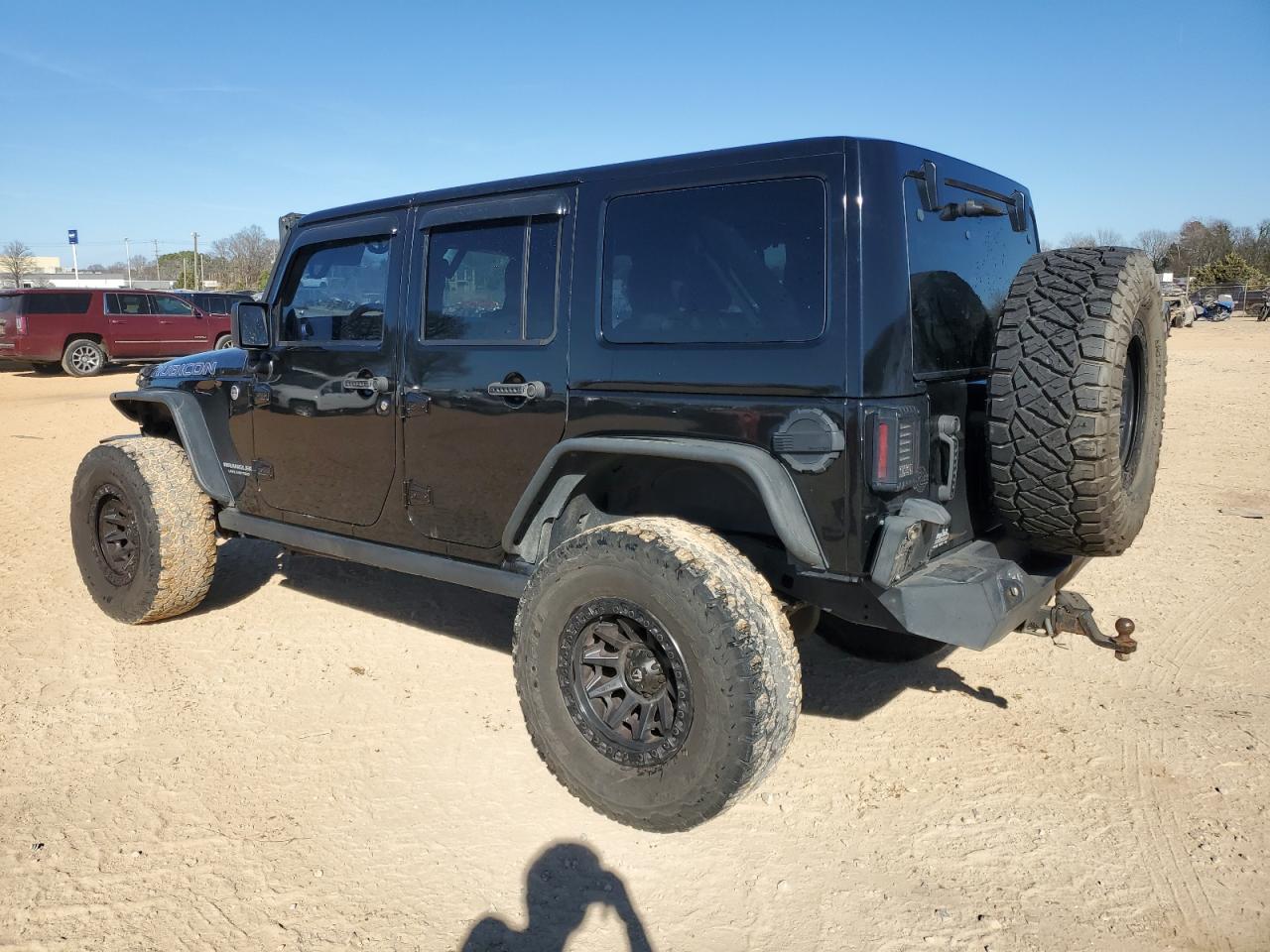 2014 Jeep Wrangler VIN 1C4HJWFG8EL119654 Copart auction photo, all over damage thumbnail 2