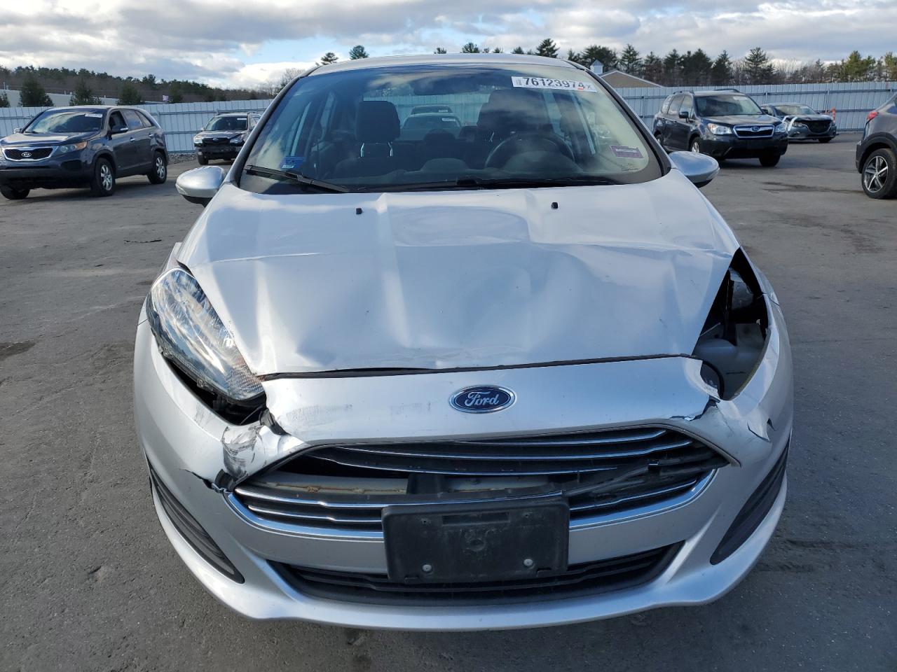 2016 Ford Fiesta VIN 3FADP4BJ3GM199472 Copart auction photo, front end damage thumbnail 5