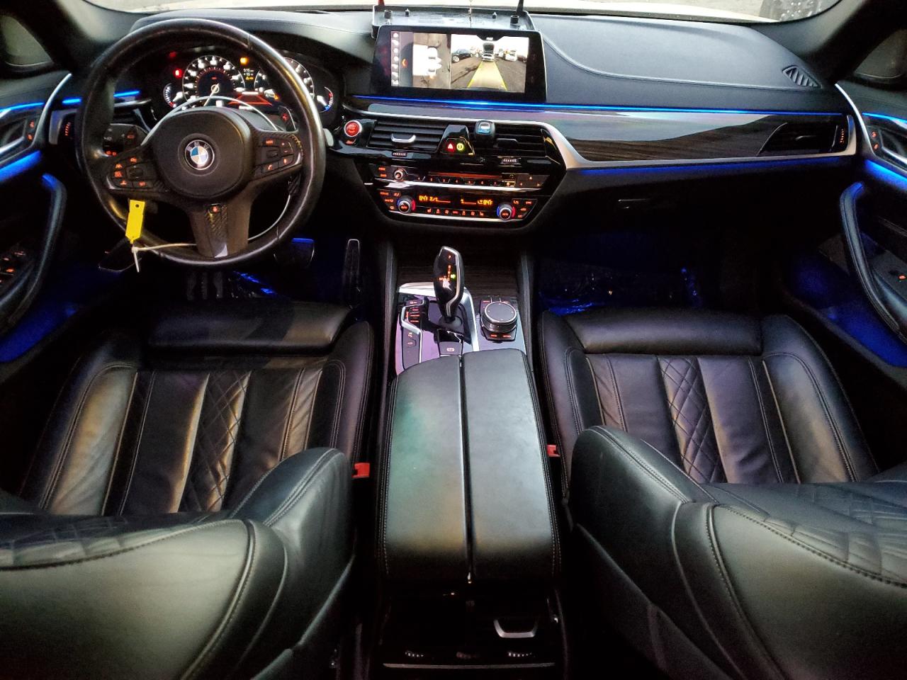 2018 BMW M5 VIN WBAJB9C5XJB036002 Copart auction photo, vandalism damage thumbnail 8