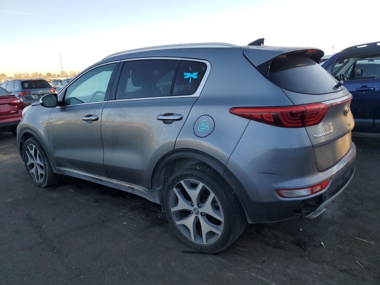 2017 KIA Sportage VIN KNDPRCA62H7254675 Copart auction photo, front end damage thumbnail 2