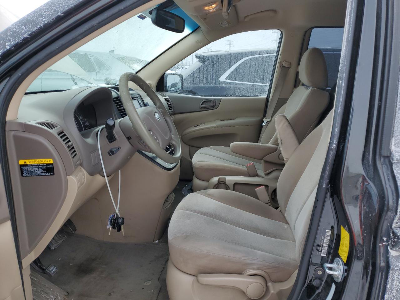 2012 KIA Sedona VIN KNDMG4C76C6487087 Copart auction photo, rear end damage thumbnail 7