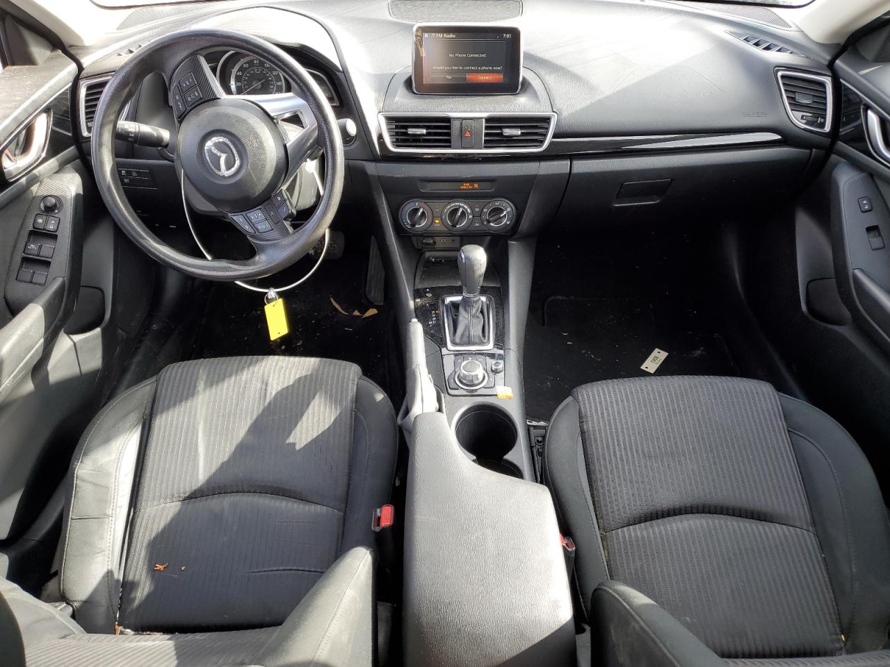2016 Mazda 3 VIN JM1BM1U76G1310202 Copart auction photo, front end damage thumbnail 8