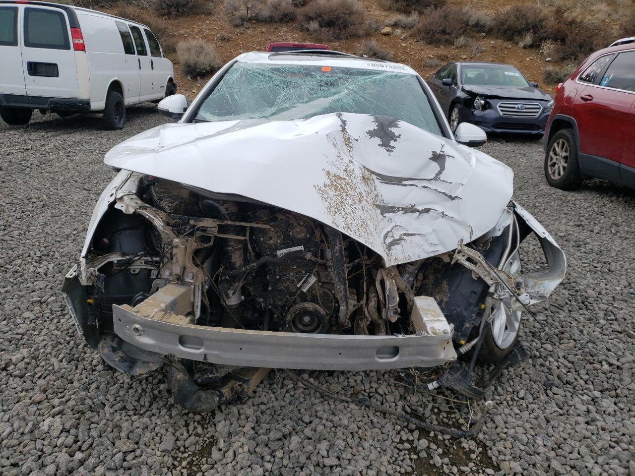 2023 Audi A4 VIN WAUEAAF4XPA020079 Copart auction photo, all over damage thumbnail 5