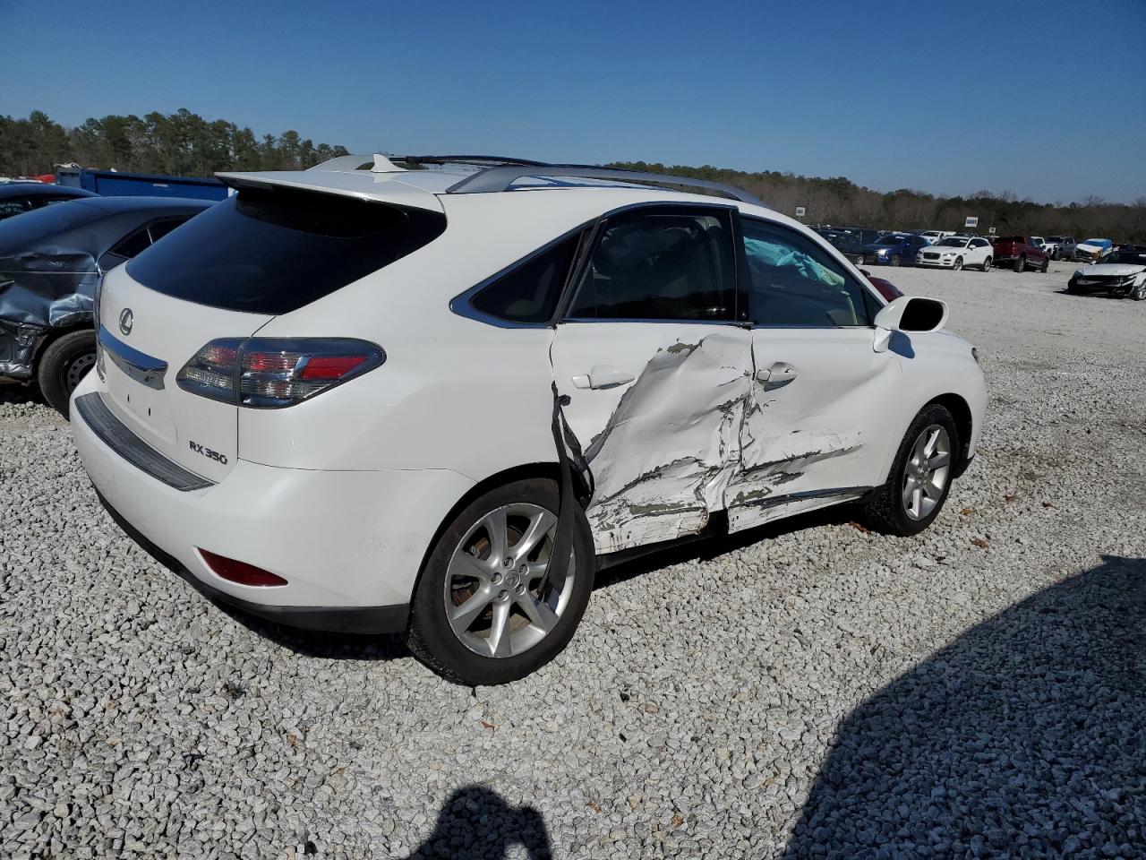 2010 Lexus RX VIN 2T2ZK1BA0AC011256 Copart auction photo, side damage thumbnail 3