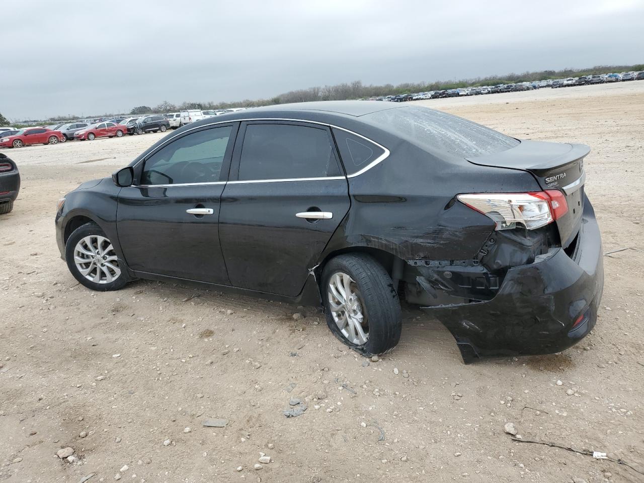 2019 Nissan Sentra VIN 3N1AB7AP2KY271575 Copart auction photo, all over / undercarriage damage thumbnail 2