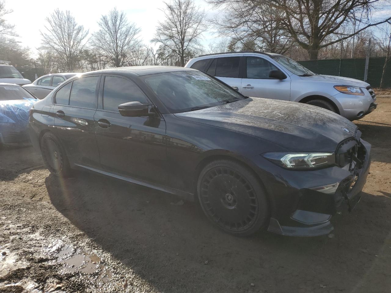 2024 BMW M3 VIN 3MW49FF03R8E03567 Copart auction photo, front end / minor dent/scratches damage thumbnail 4