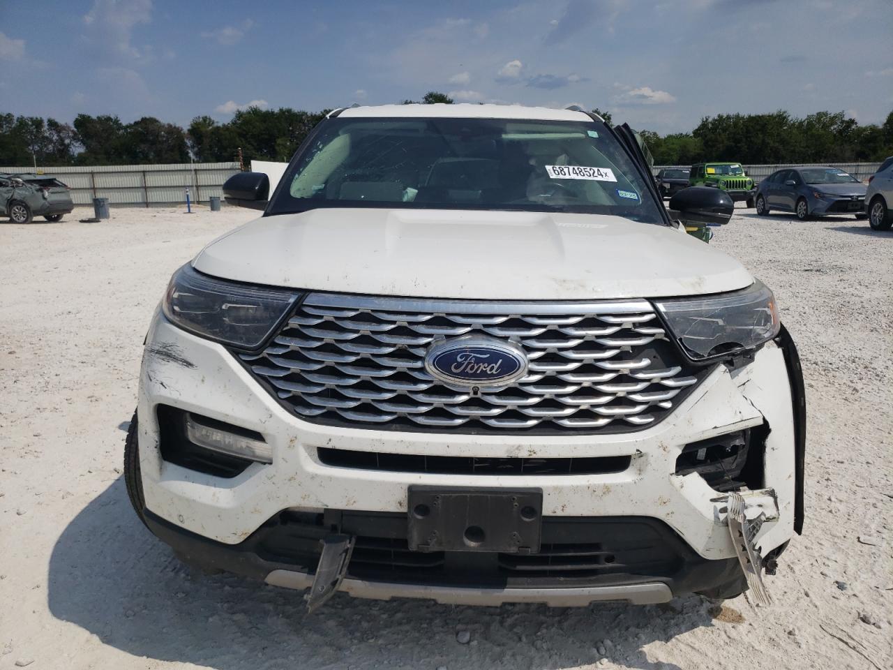 2022 Ford Explorer VIN 1FM5K8HC6NGA70335 Copart auction photo, all over damage thumbnail 5