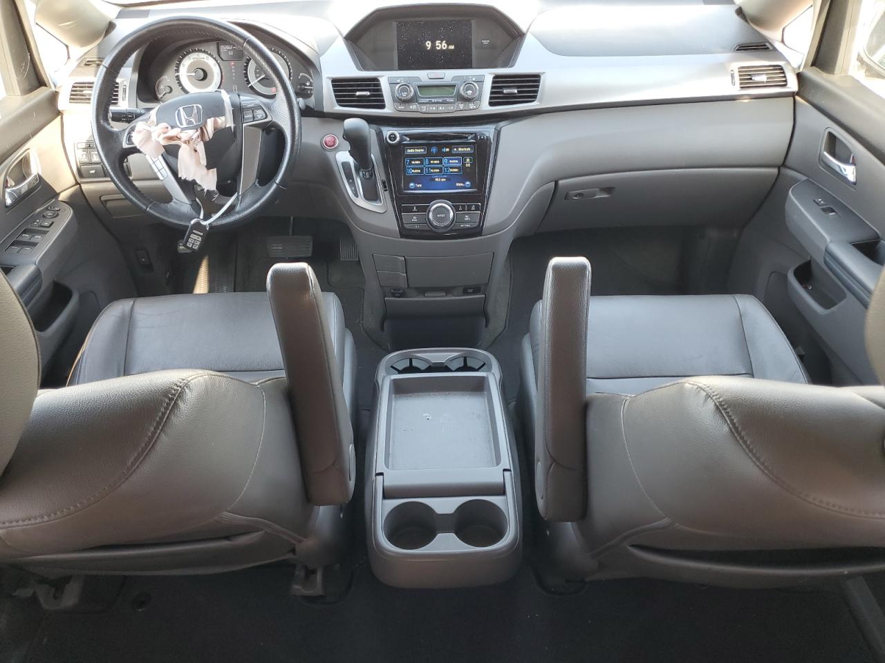 2015 Honda Odyssey VIN 5FNRL5H60FB041629 Copart auction photo, front end damage thumbnail 8