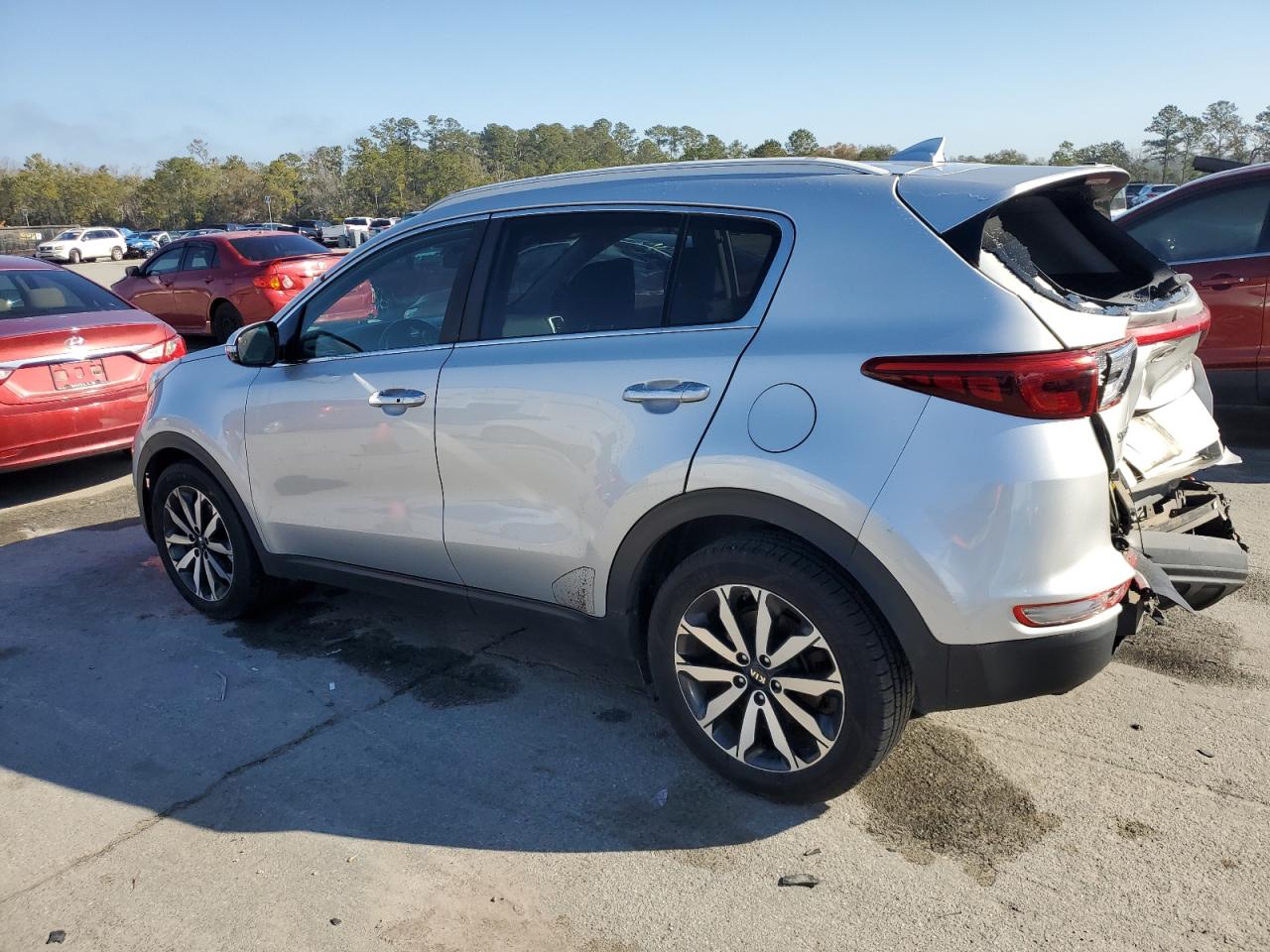 2019 KIA Sportage VIN KNDPN3AC5K7625692 Copart auction photo, rear end damage thumbnail 2