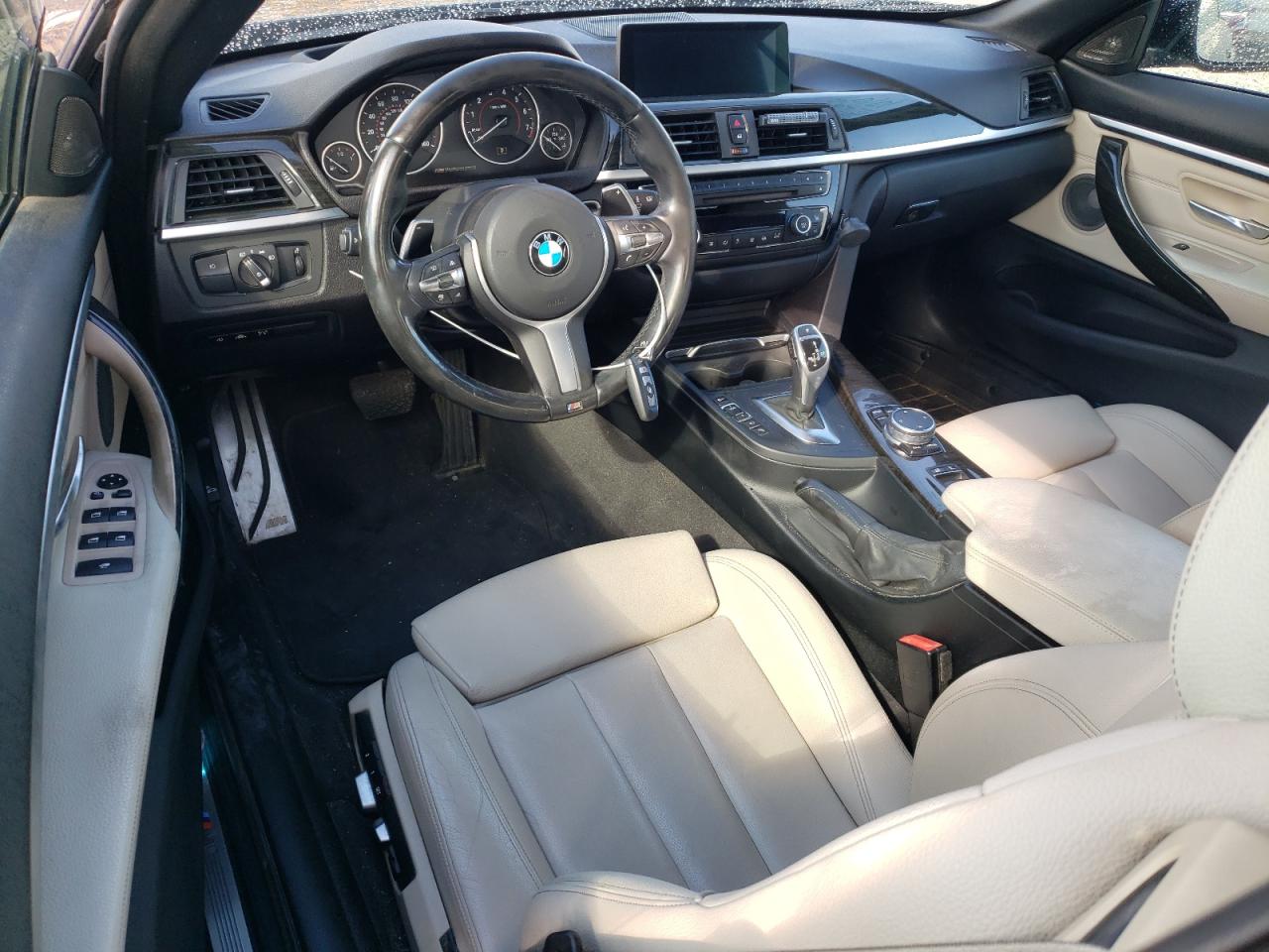 2016 BMW 4er VIN WBA3T7C59G5A38196 Copart auction photo, rear end / minor dent/scratches damage thumbnail 8