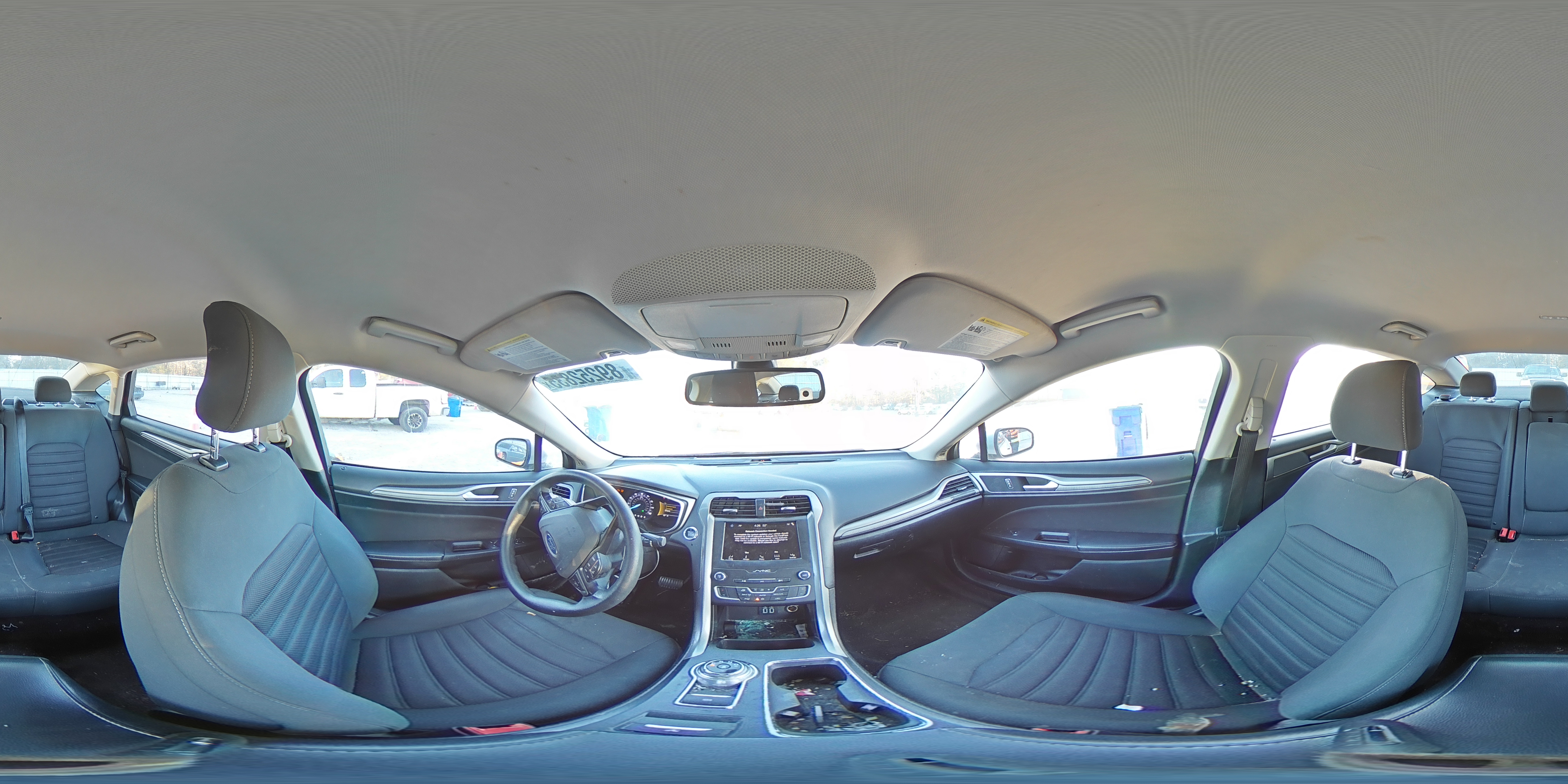 2019 Ford Fusion VIN 3FA6P0HD6KR159403 Copart auction photo, front end damage thumbnail 13