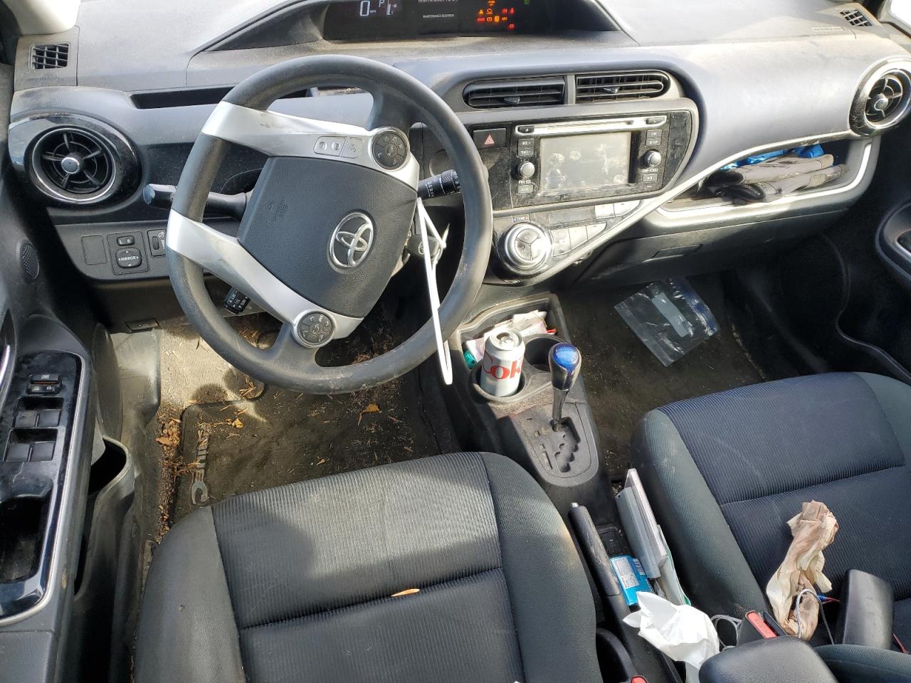 2015 Toyota Prius VIN JTDKDTB36F1108101 Copart auction photo, front end / side damage thumbnail 8