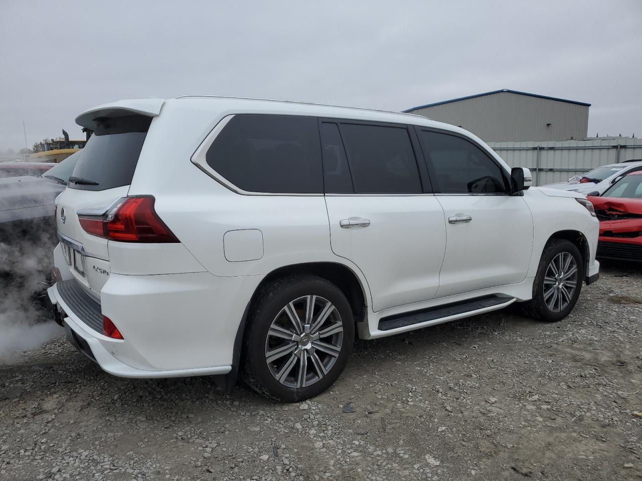 2017 Lexus LX VIN JTJHY7AX5H4239092 Copart auction photo, water/flood damage thumbnail 3