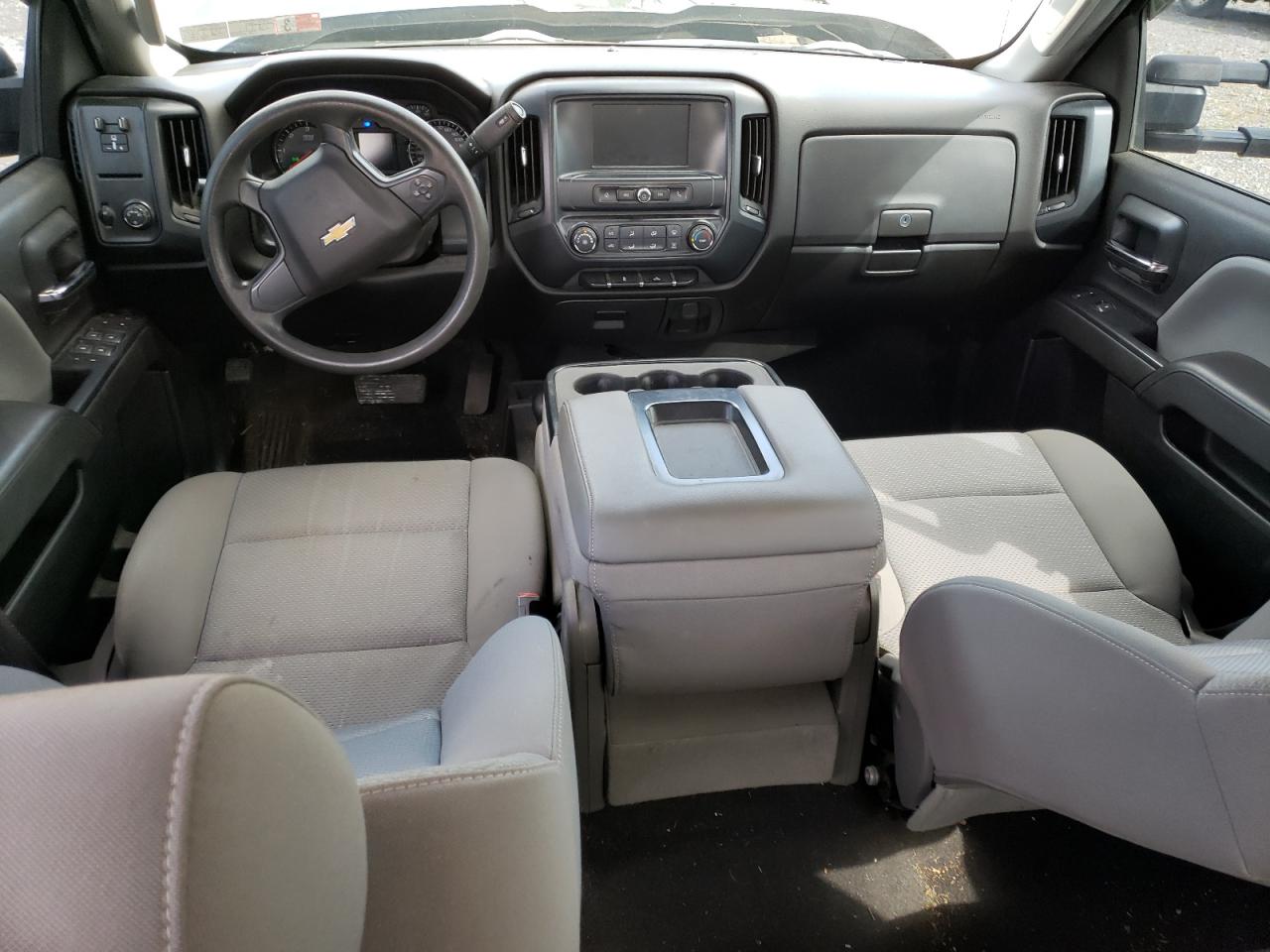 2019 Chevrolet Silverado VIN 1GC1KREG5KF254652 Copart auction photo, front end damage thumbnail 8