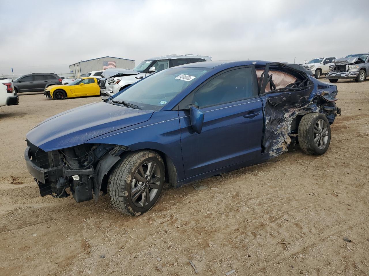 2018 Hyundai Elantra VIN 5NPD84LFXJH384553