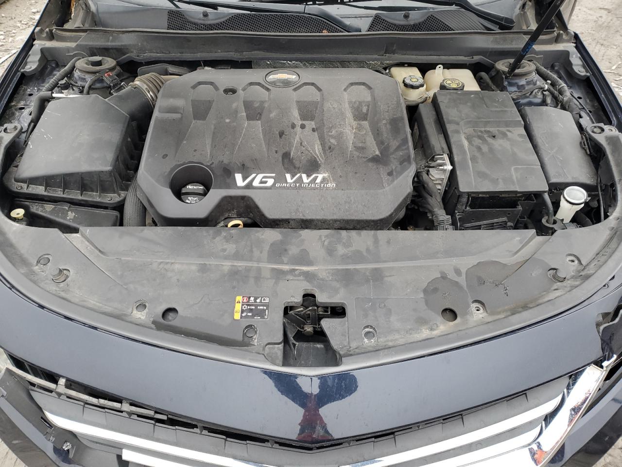 2017 Chevrolet Impala VIN 2G1105S3XH9113604 Copart auction photo, undercarriage / all over damage thumbnail 11