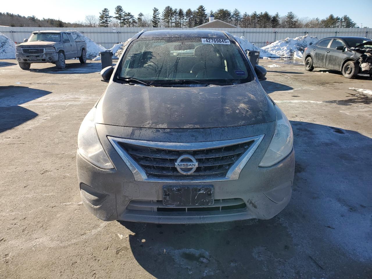 2015 Nissan Versa VIN 3N1CN7AP9FL811314 Copart auction photo, rear end damage thumbnail 5