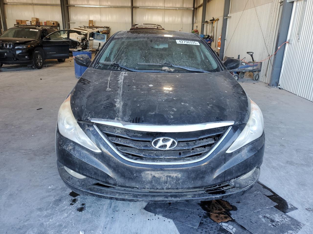 2013 Hyundai Sonata VIN 5NPEB4AC9DH580406 Copart auction photo, hail damage thumbnail 5
