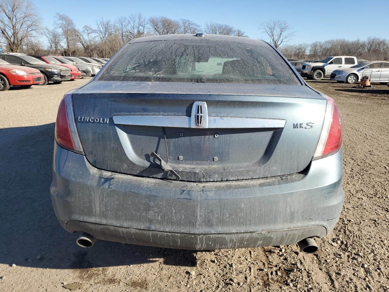 2010 Lincoln MKS VIN 1LNHL9DR7AG615897 Copart auction photo, side damage thumbnail 6