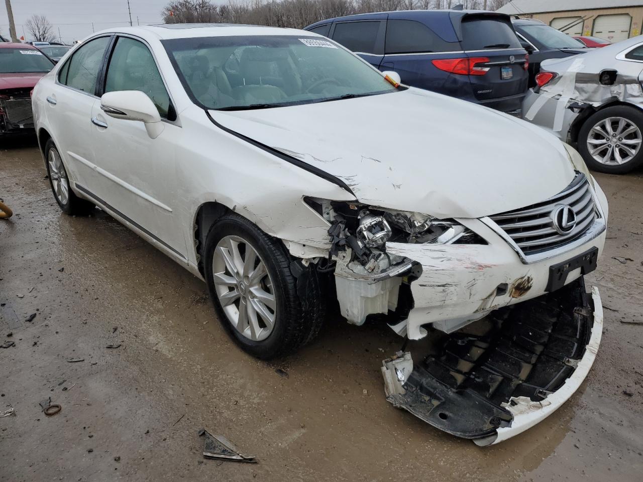 2012 Lexus ES VIN JTHBK1EG2C2477356 Copart auction photo, front end damage thumbnail 4