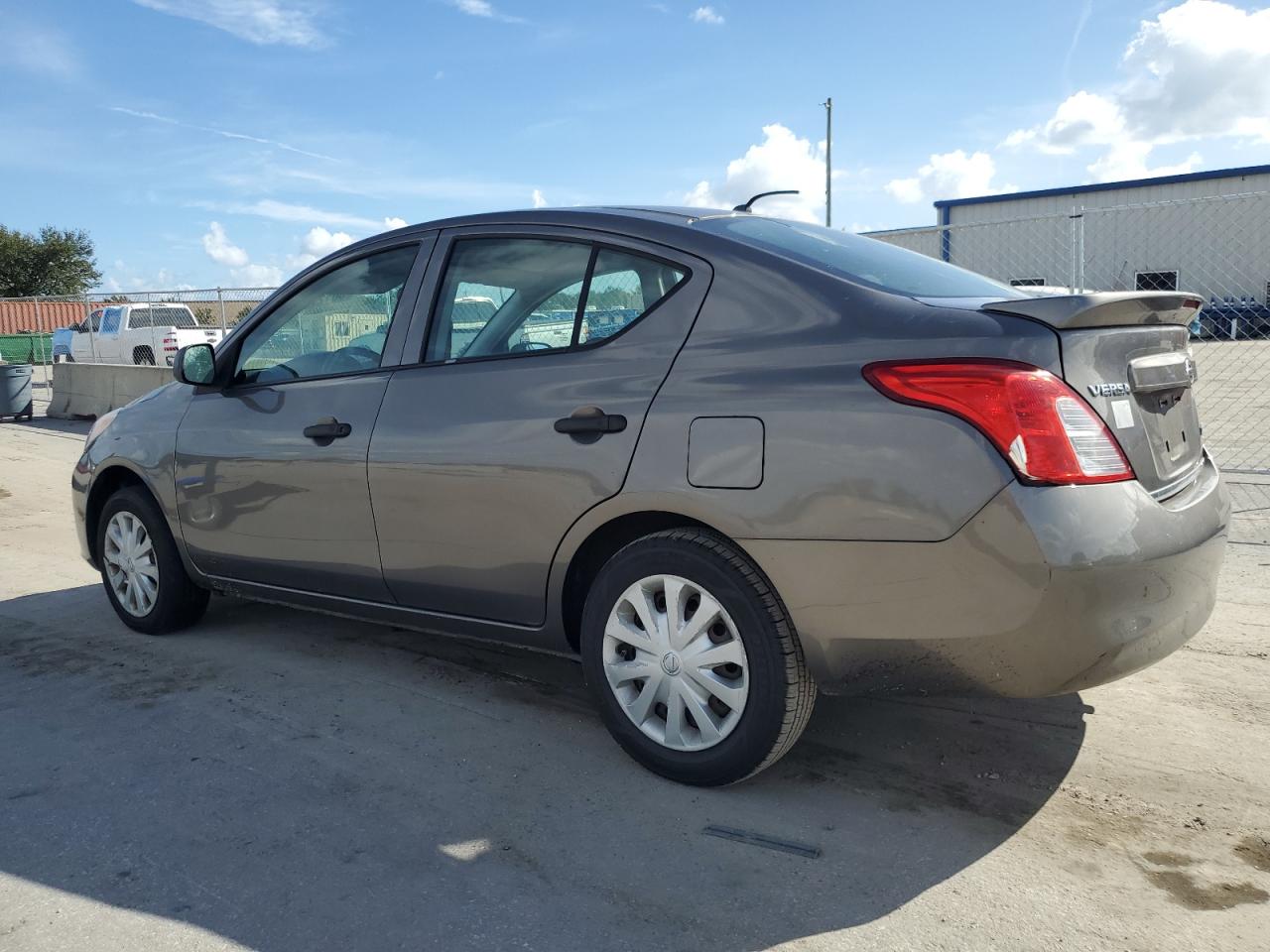2014 Nissan Versa VIN 3N1CN7AP6EL844026 Copart auction photo, minor dent/scratches damage thumbnail 2