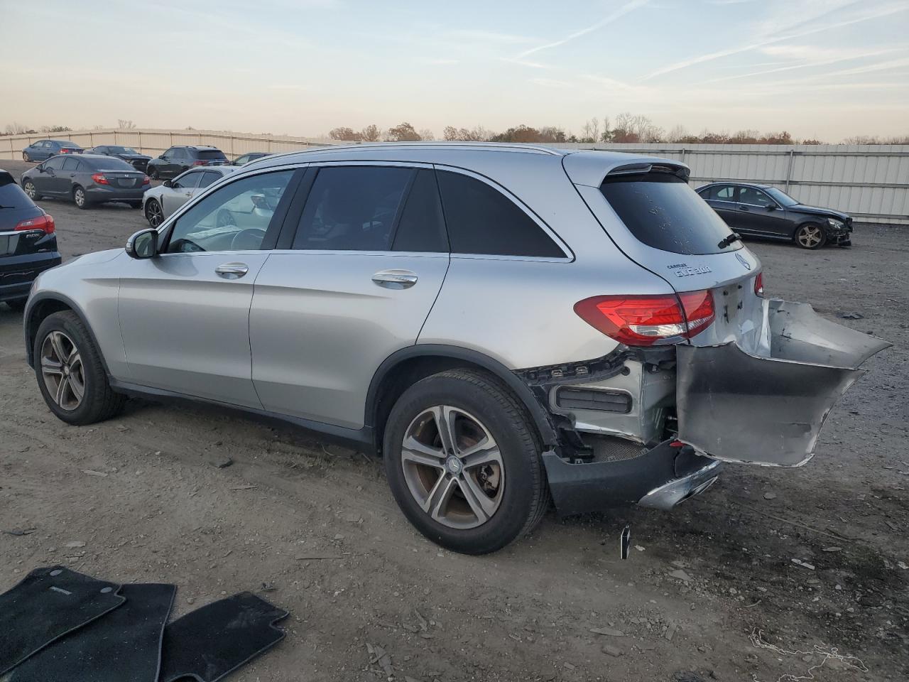 2016 Mercedes-Benz GLC VIN WDC0G4KB4GF041461 Copart auction photo, rear end damage thumbnail 2