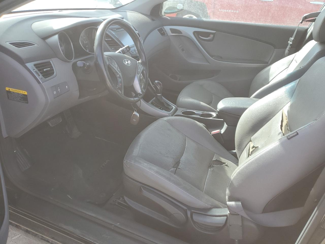 2014 Hyundai Elantra VIN KMHDH6AH3EU026928 Copart auction photo, mechanical damage thumbnail 7