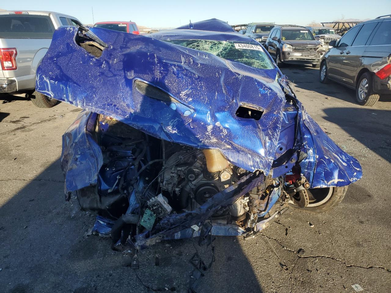 2021 Dodge Challenger VIN 2C3CDZFJ7MH628083 Copart auction photo, all over damage thumbnail 5