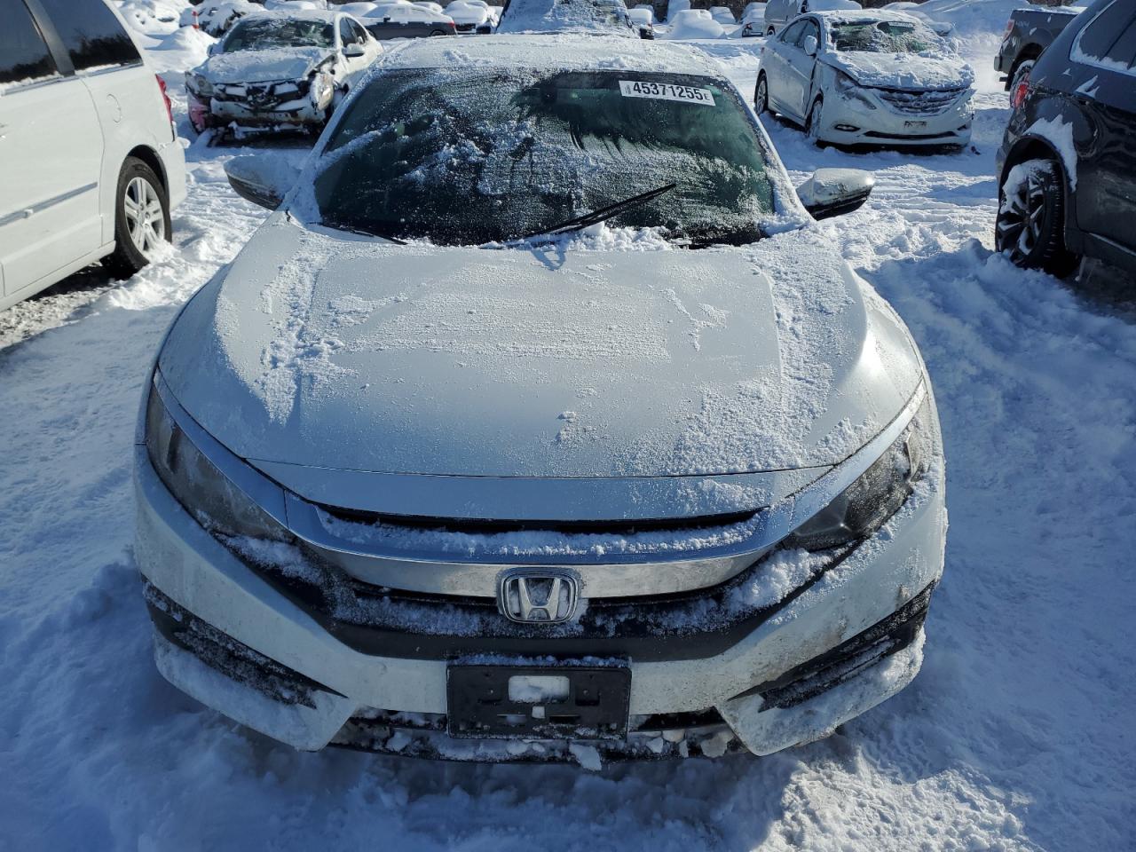2017 Honda Civic VIN 2HGFC2F54HH013553 Copart auction photo, rear end / side damage thumbnail 5