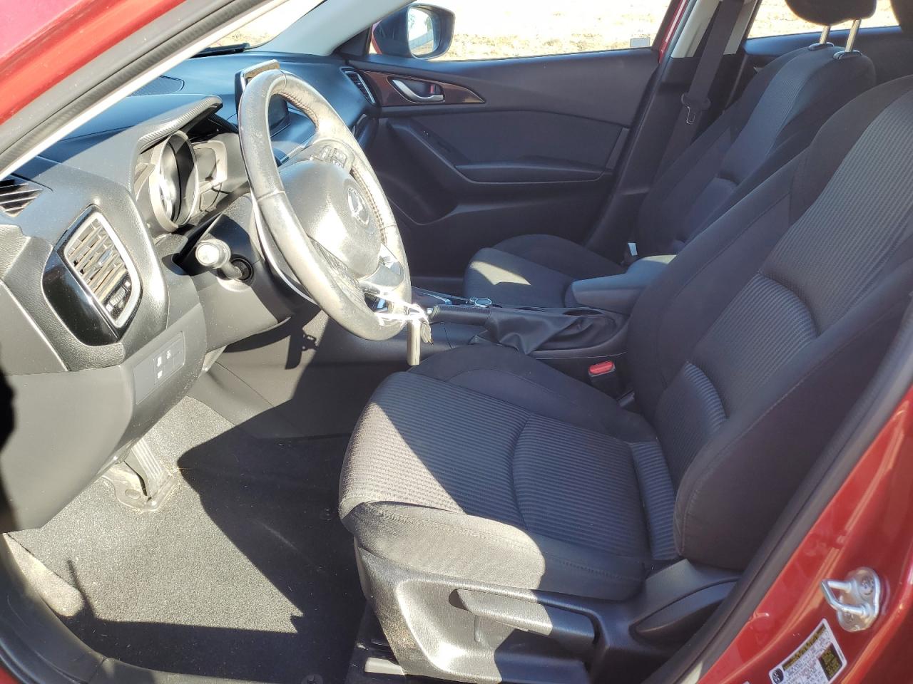 2015 Mazda 3 VIN JM1BM1L76F1260997 Copart auction photo, side damage thumbnail 7
