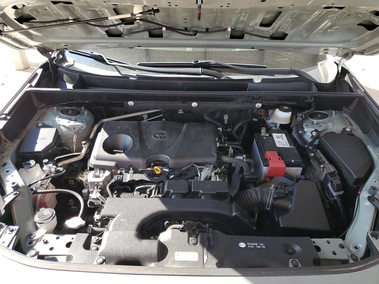2019 Toyota RAV 4 VIN JTMC1RFV4KJ008293 Copart auction photo, rear end / undercarriage damage thumbnail 13