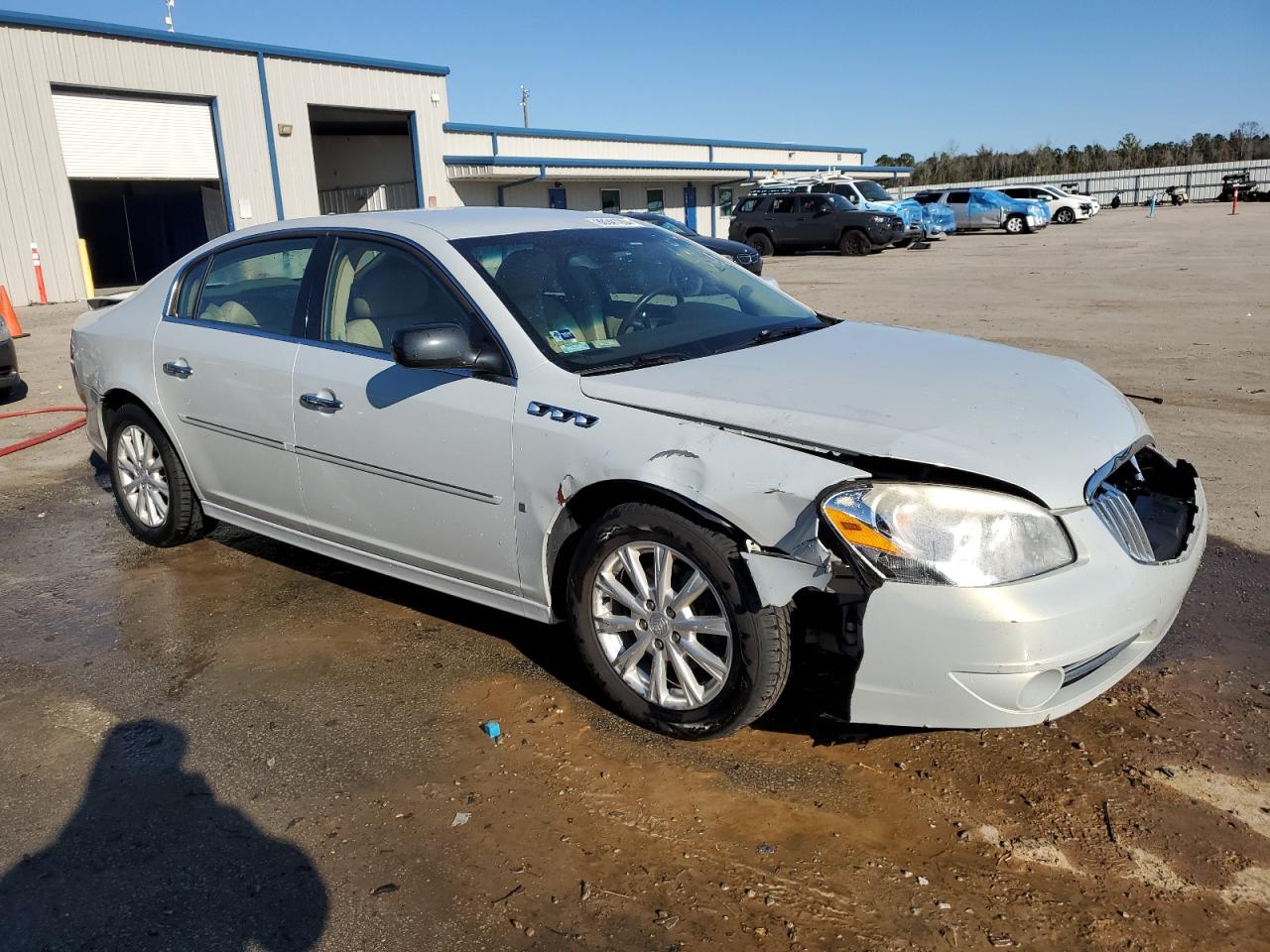 2010 Buick Lucerne VIN 1G4HC5EM6AU105487 Copart auction photo, front end / rear end damage thumbnail 4