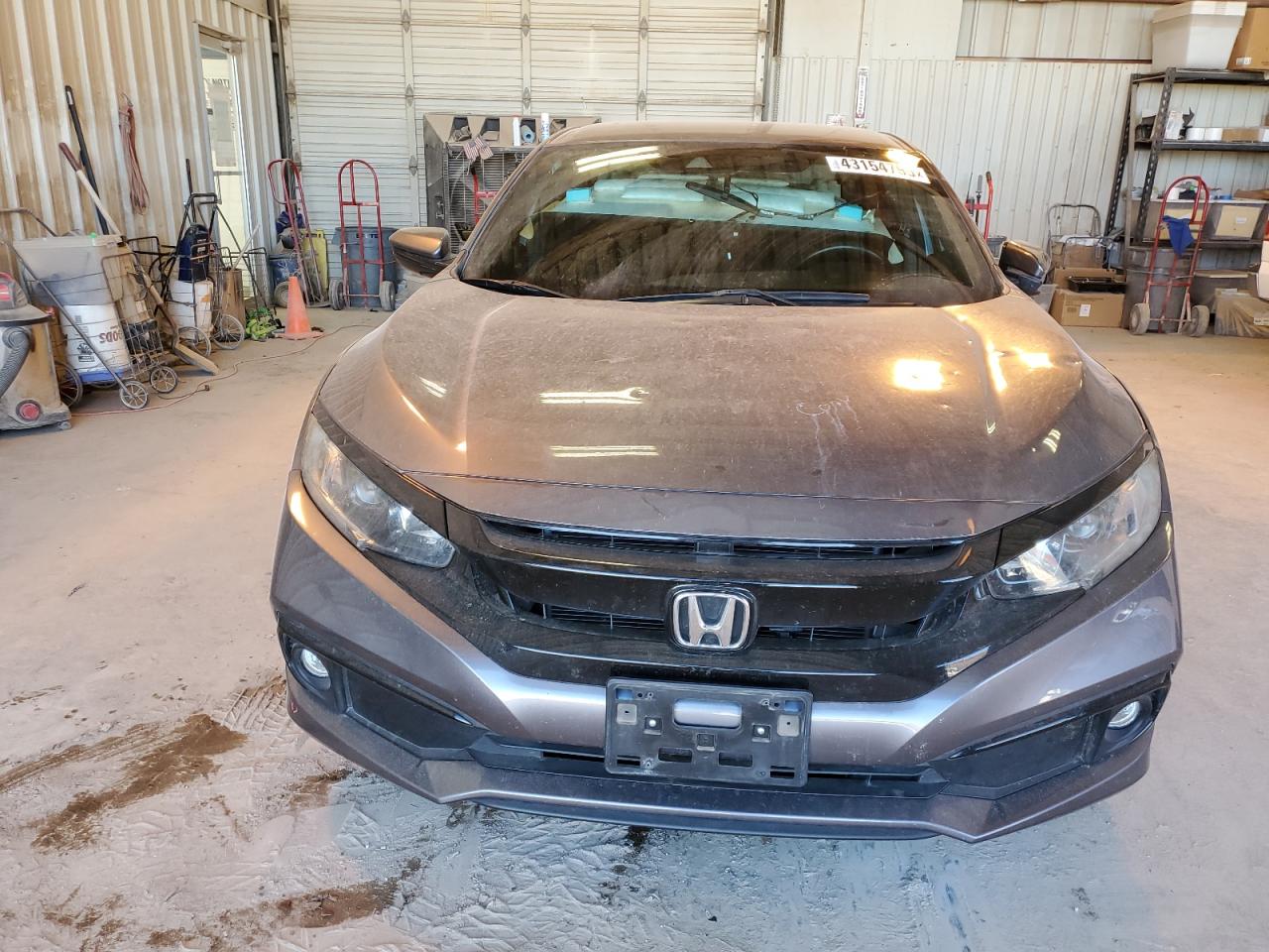 2020 Honda Civic VIN 19XFC2F85LE028544 Copart auction photo, hail / minor dent/scratches damage thumbnail 5
