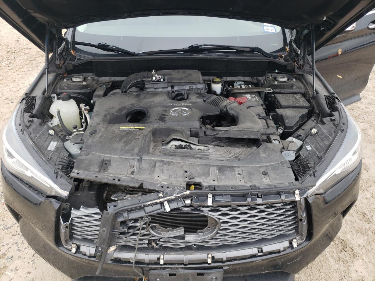 2021 Infiniti QX50 VIN 3PCAJ5CA5MF110729 Copart auction photo, front end damage thumbnail 12
