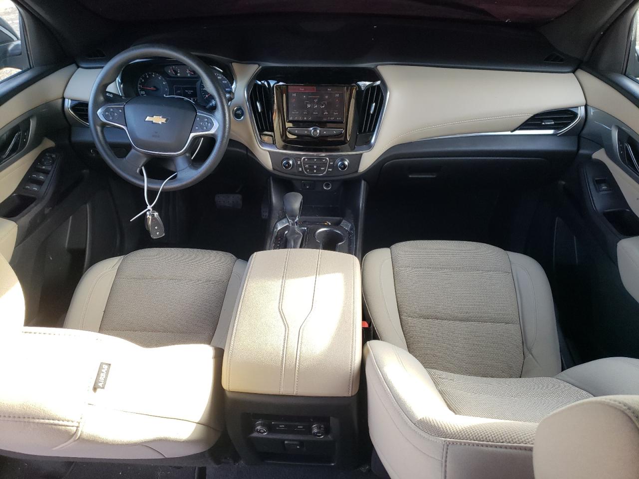 2022 Chevrolet Traverse VIN 1GNERFKW6NJ166435 Copart auction photo, rear end / side damage thumbnail 8