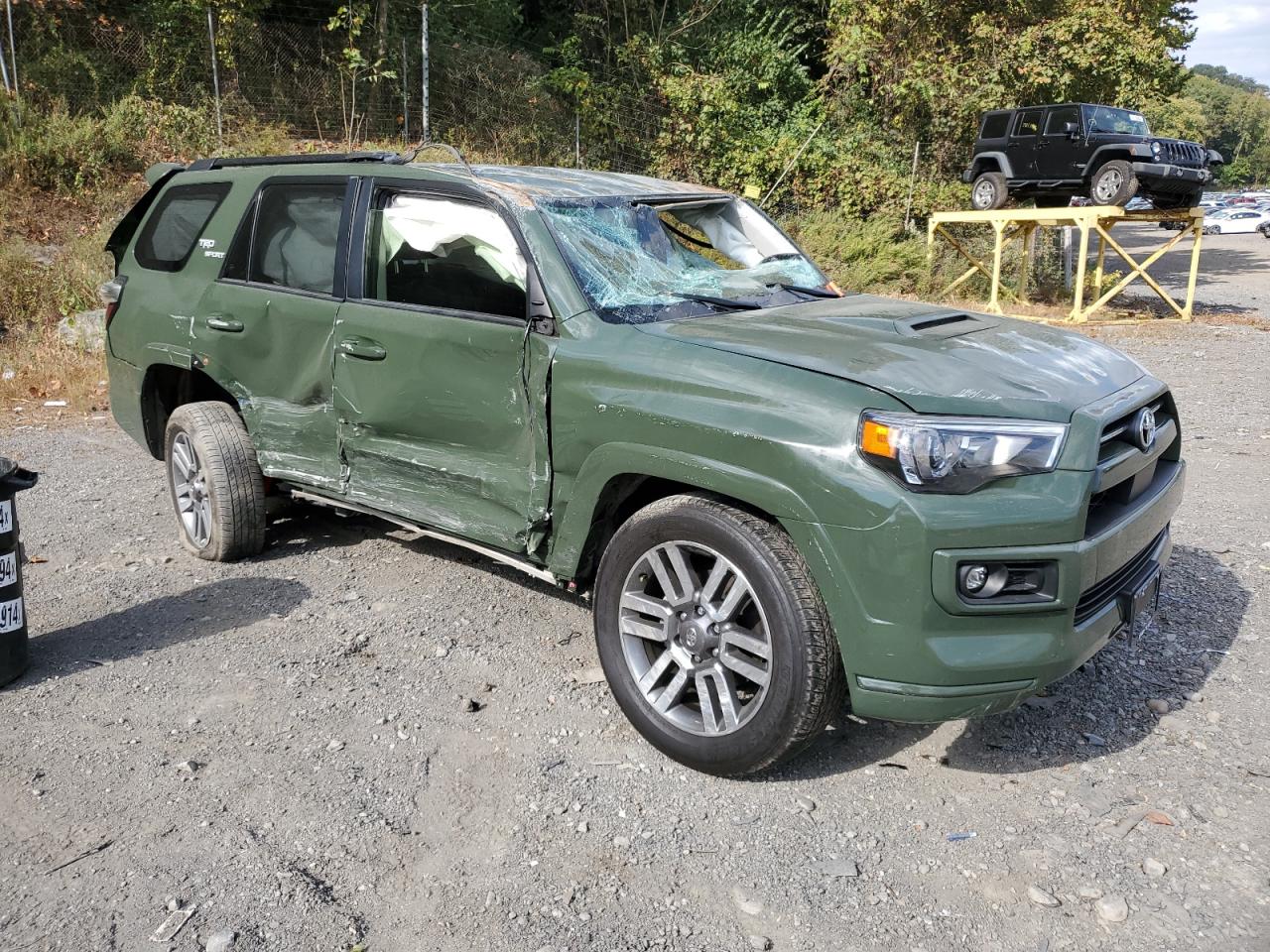 2022 Toyota 4Runner VIN JTESU5JR2N5971305 Copart auction photo, rollover / all over damage thumbnail 4