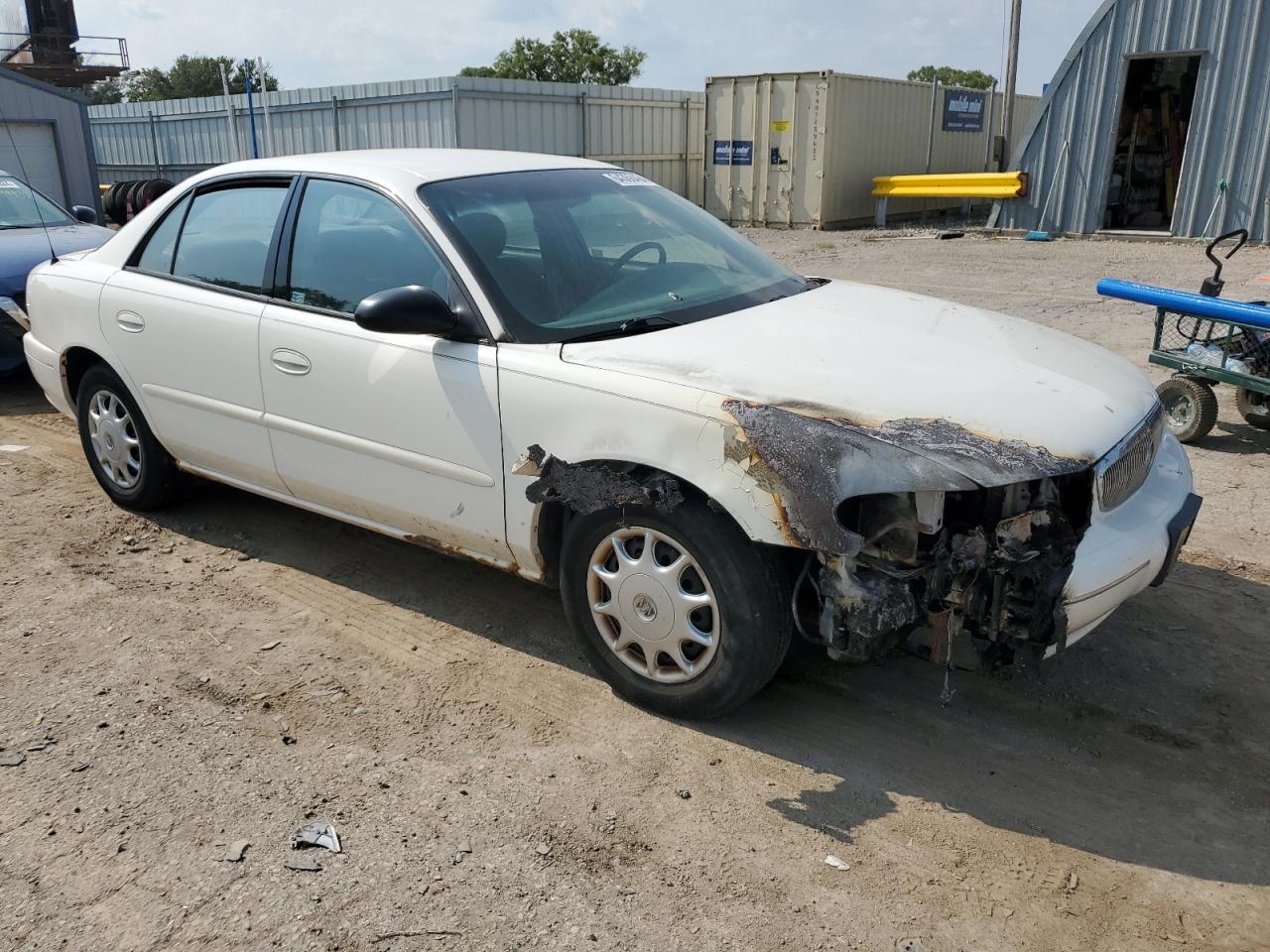 2003 Buick Century VIN 2G4WS52J731131227 Copart auction photo, burn - engine / front end damage thumbnail 4