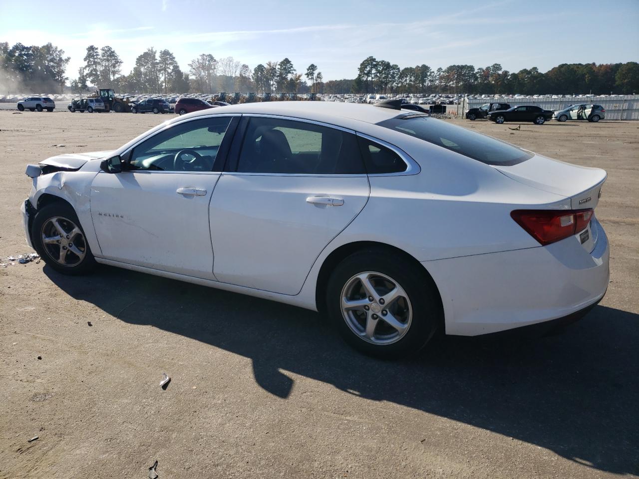 2018 Chevrolet Malibu VIN 1G1ZB5ST0JF256118 Copart auction photo, front end damage thumbnail 2