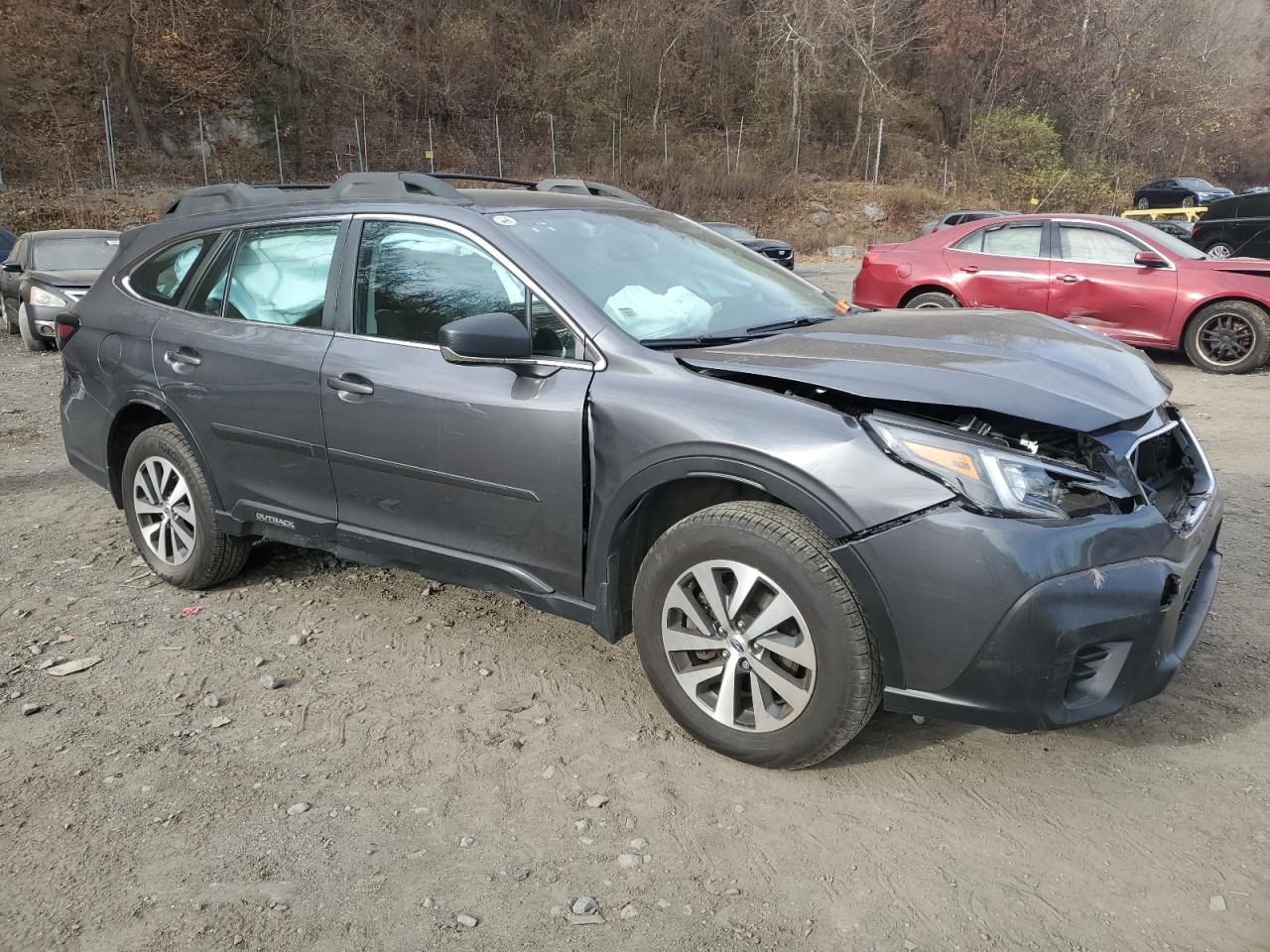 2021 Subaru Legacy VIN 4S4BTAAC7M3118576 Copart auction photo, front end / minor dent/scratches damage thumbnail 4