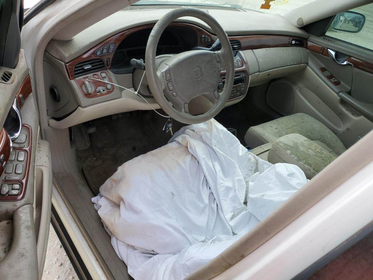 2005 Cadillac De Ville VIN 1G6KD54Y75U248095 Copart auction photo, water/flood damage thumbnail 8