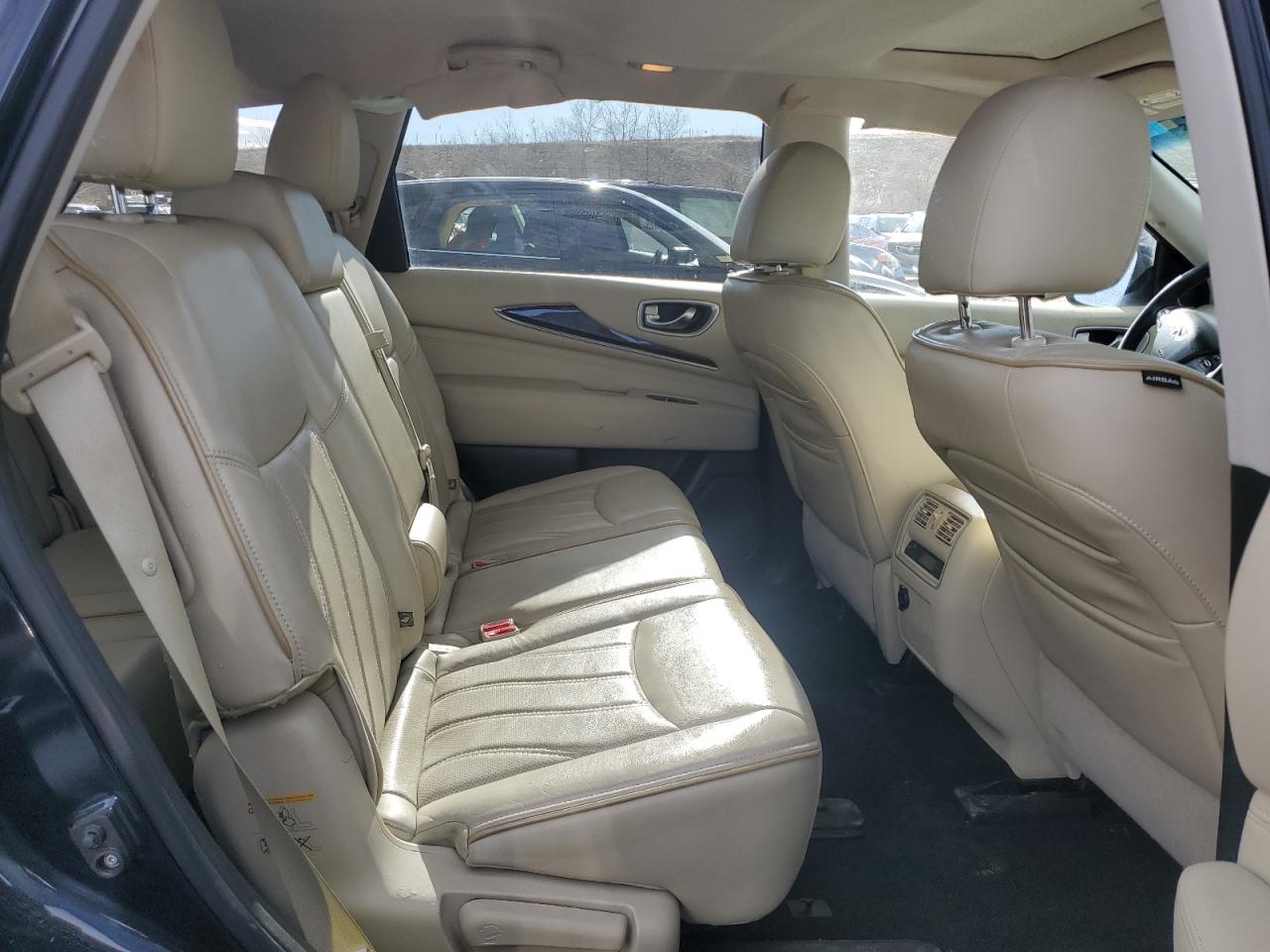 2015 Infiniti QX60 VIN 5N1AL0MN2FC520902 Copart auction photo, side / front end damage thumbnail 11