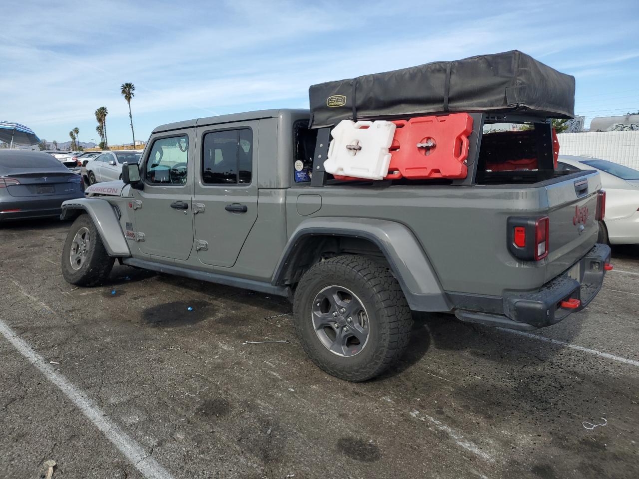 2021 Jeep Gladiator VIN 1C6JJTBG5ML615653 Copart auction photo, undercarriage / front end damage thumbnail 2