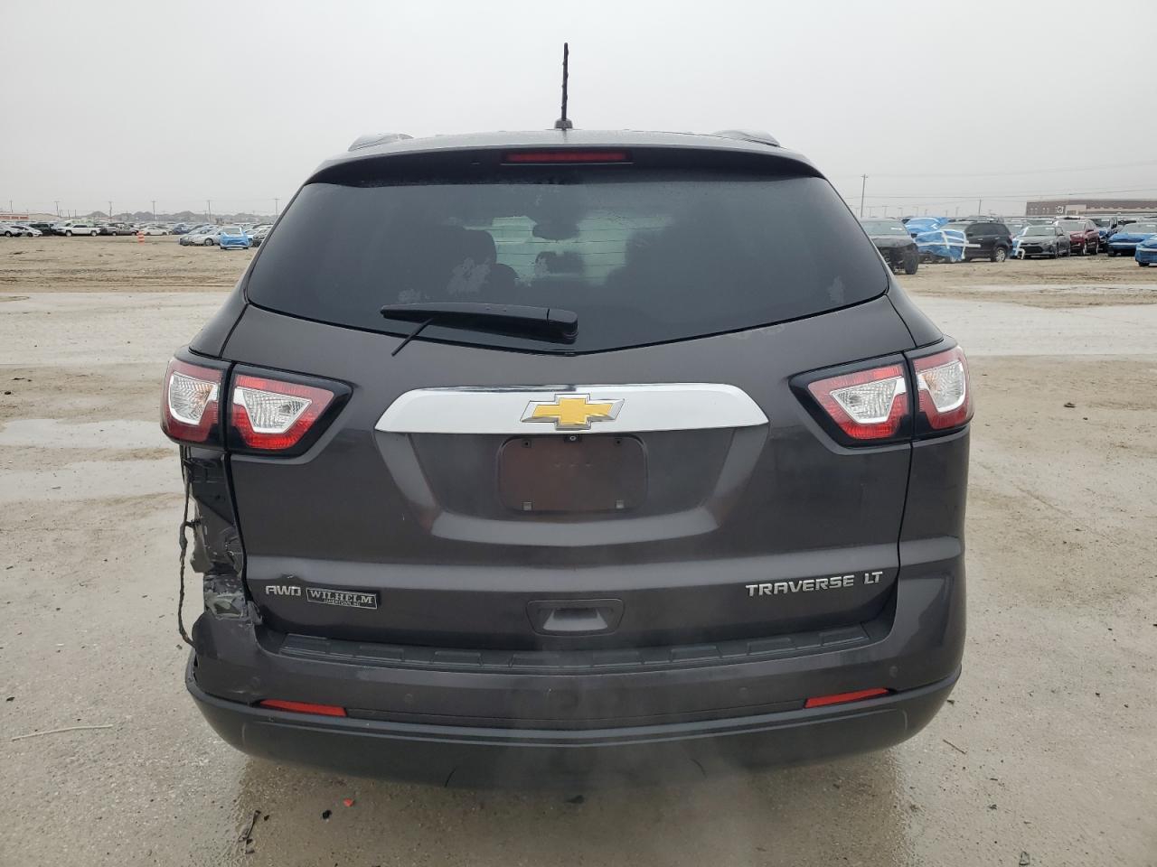 2015 Chevrolet Traverse VIN 1GNKVGKD7FJ338203 Copart auction photo, rear end damage thumbnail 6