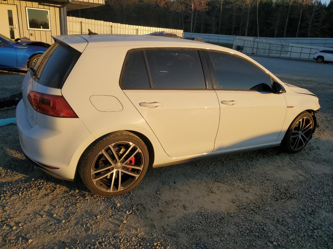 2017 Volkswagen GTI VIN 3VW547AU4HM052273 Copart auction photo, front end damage thumbnail 3