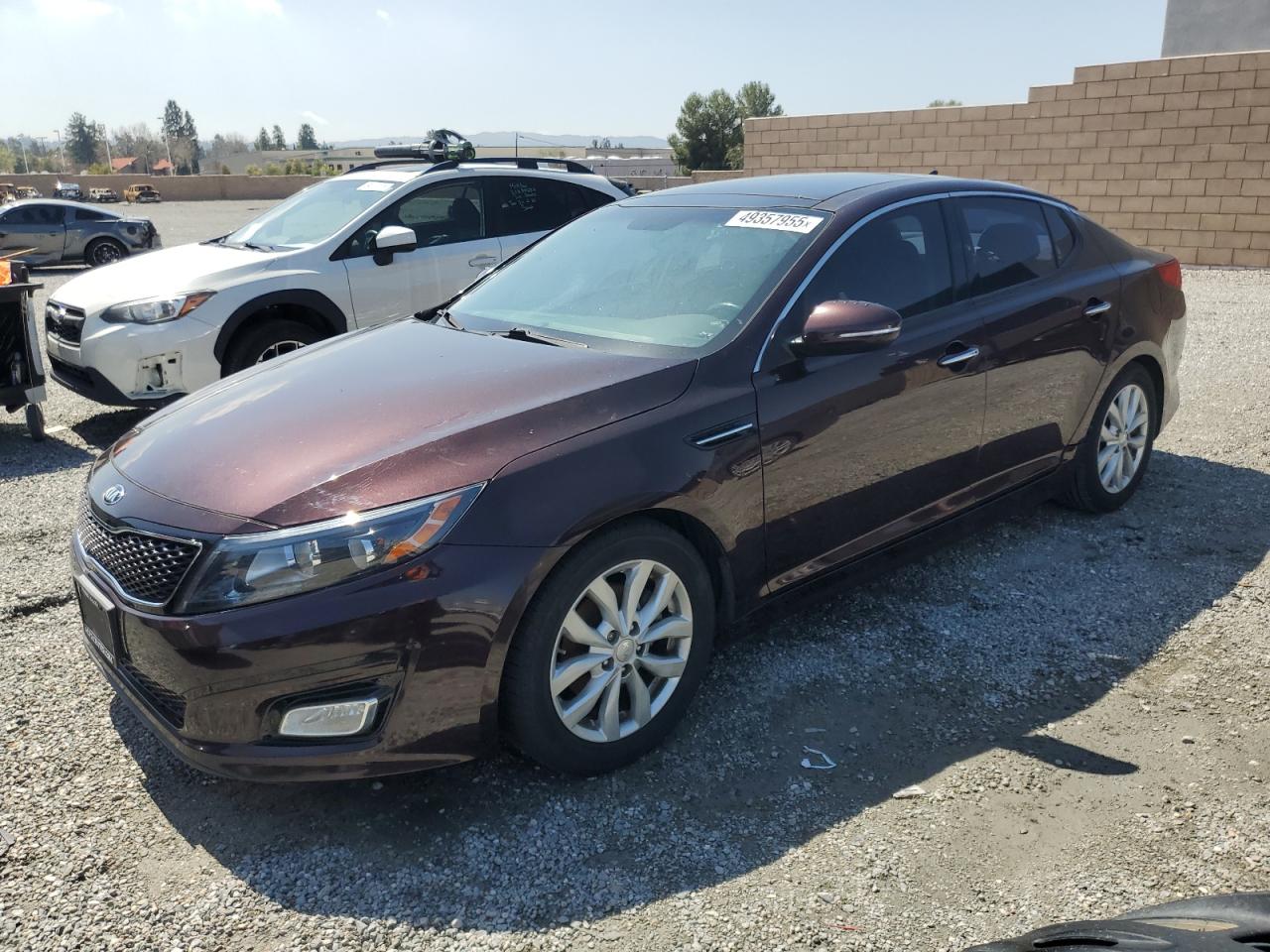 2014 KIA Optima VIN 5XXGN4A71EG340072