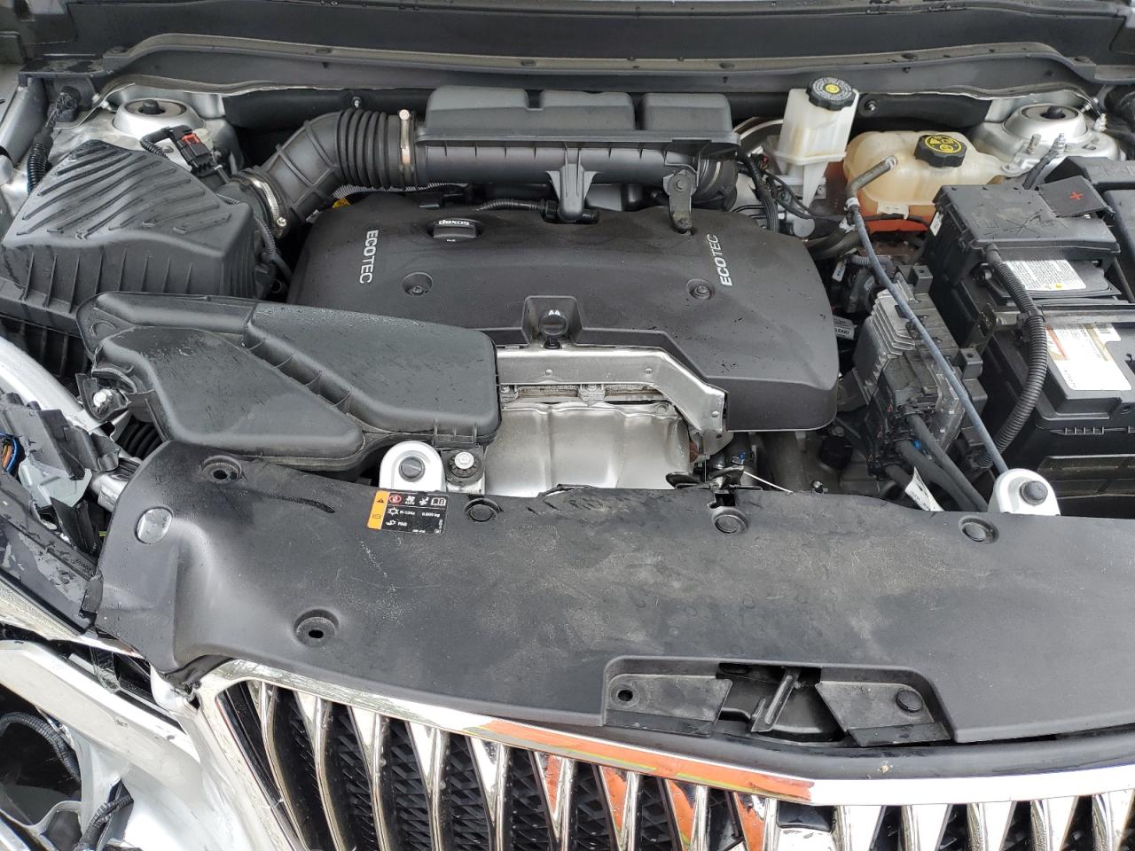 2017 Buick Envision VIN LRBFXBSA3HD038526 Copart auction photo, front end / side damage thumbnail 12