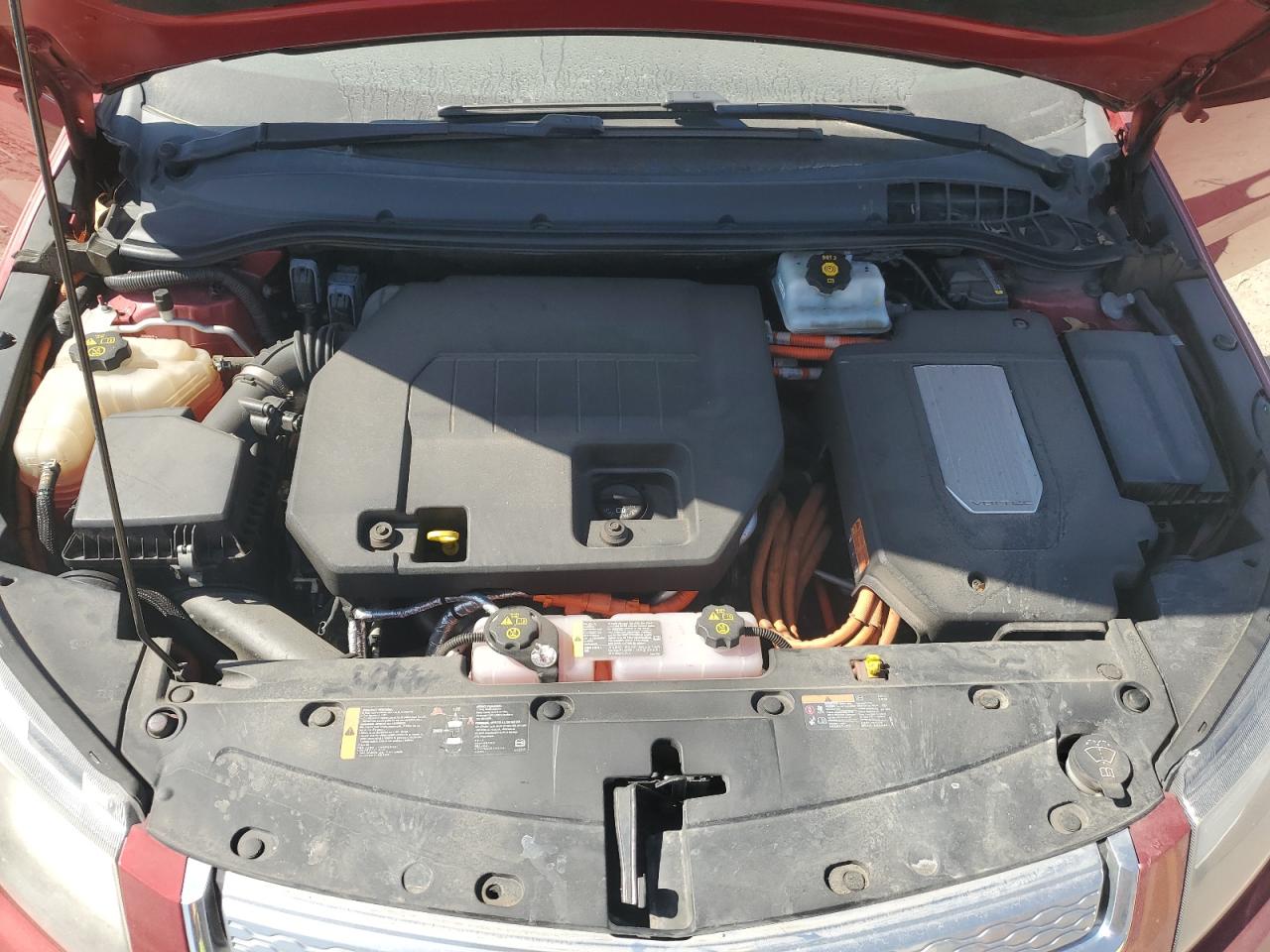 2012 Chevrolet Volt VIN 1G1RD6E48CU106602 Copart auction photo, rear end damage thumbnail 11
